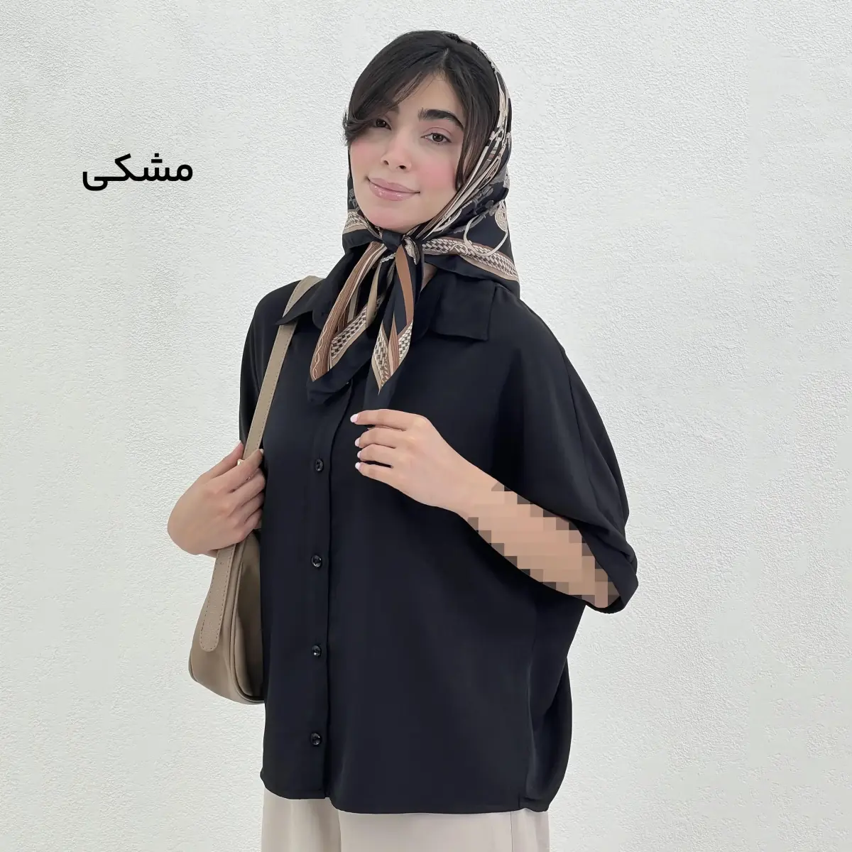 شومیز زنانه مودال آستین کیمونو | آی بولک