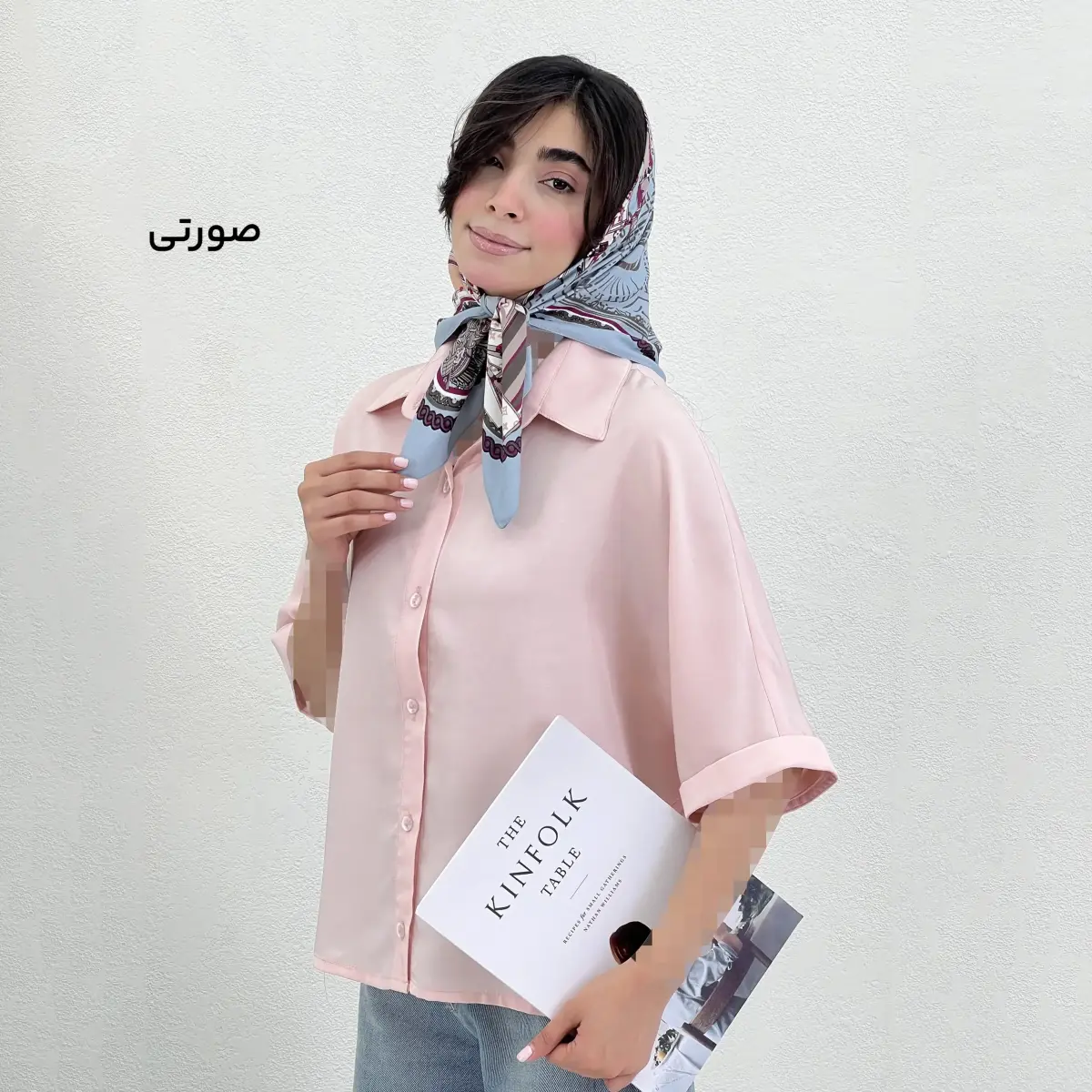 شومیز زنانه مودال آستین کیمونو | آی بولک