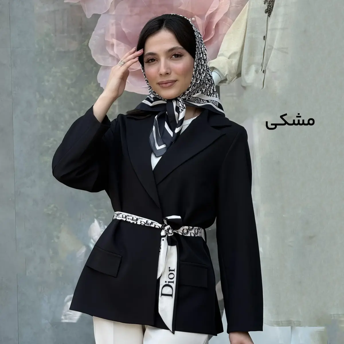 کت زنانه کرپ بزیاق دیور | آی بولک