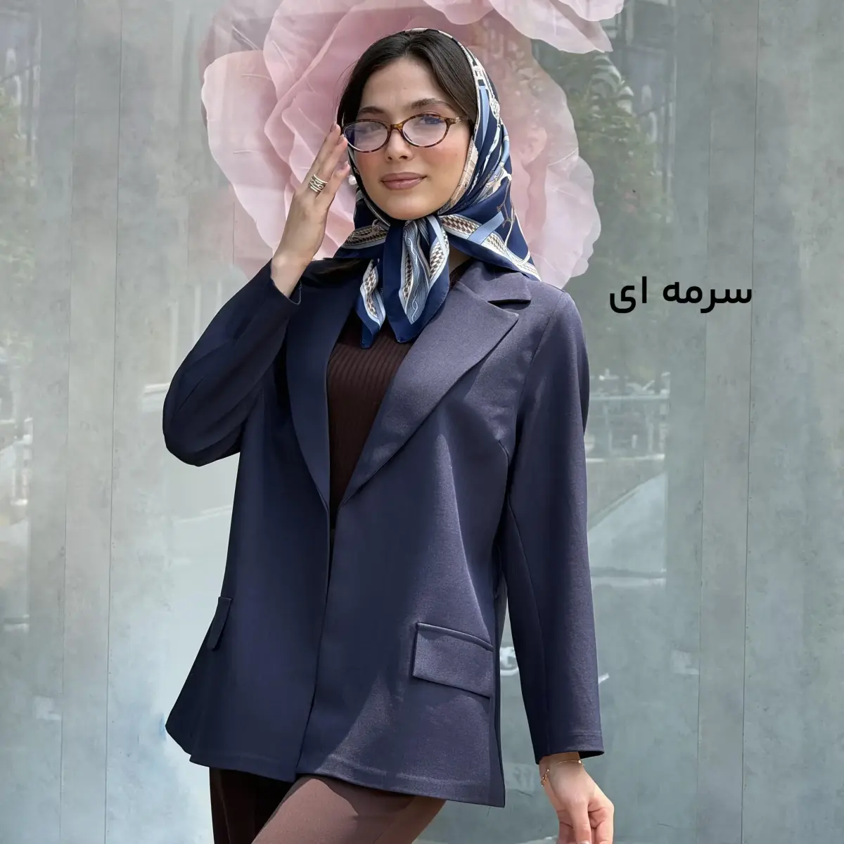 کت زنانه کرپ بزیاق دیور | آی بولک