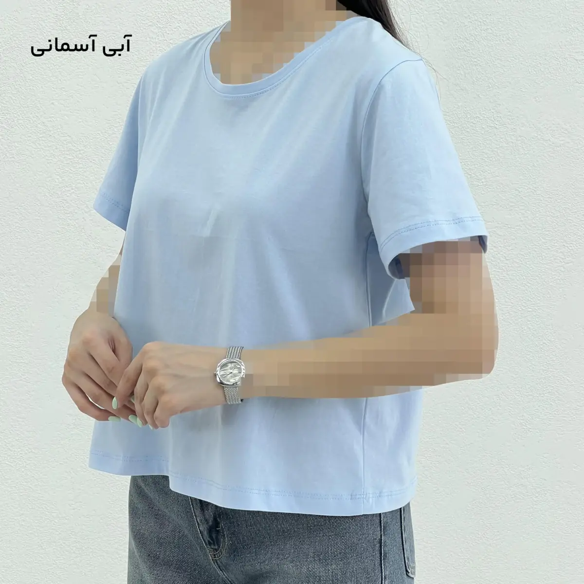 تیشرت زنانه مینیمال پشت گره ای | آی بولک