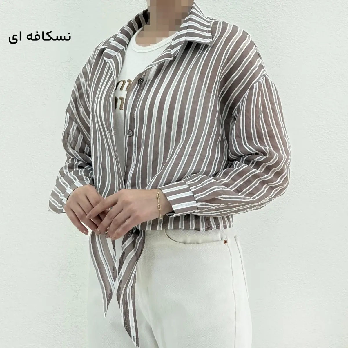 شومیز گره ای با تاپ زنانه | آی بولک