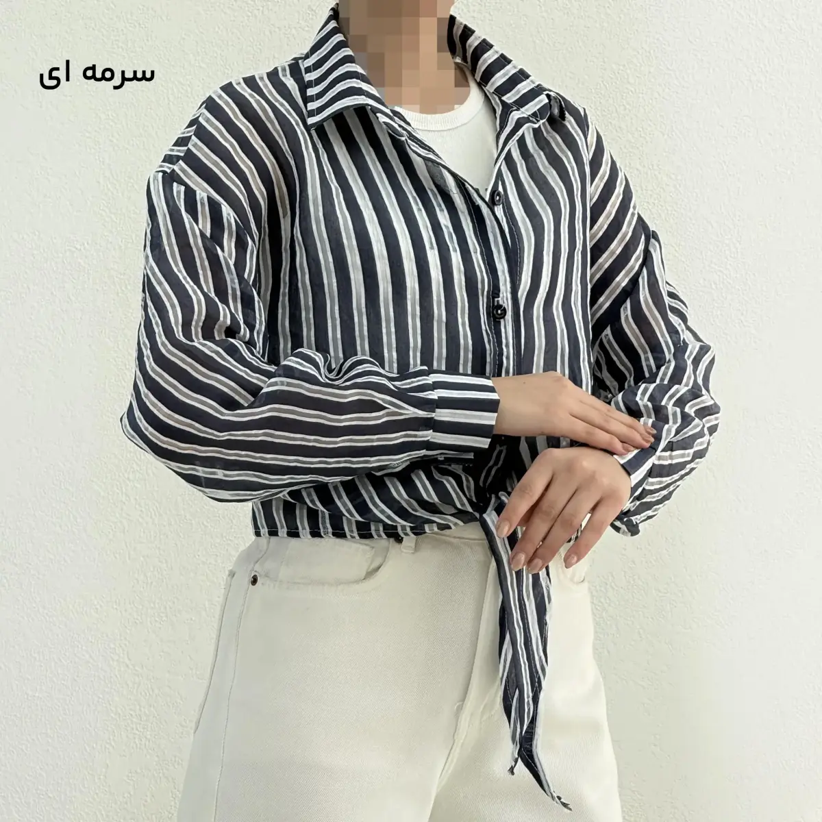 شومیز گره ای با تاپ زنانه | آی بولک