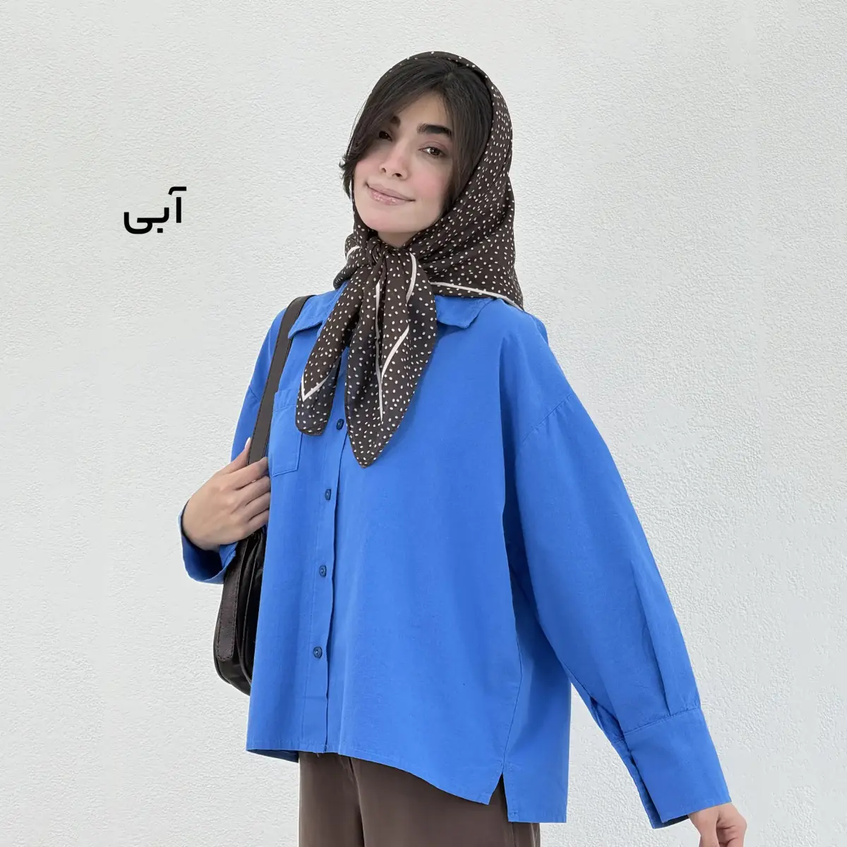 شومیز زنانه لینن قواره دار تک جیب | آی بولک