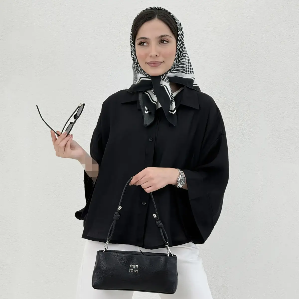 شومیز باکسی زنانه رنگی NR | آی بولک