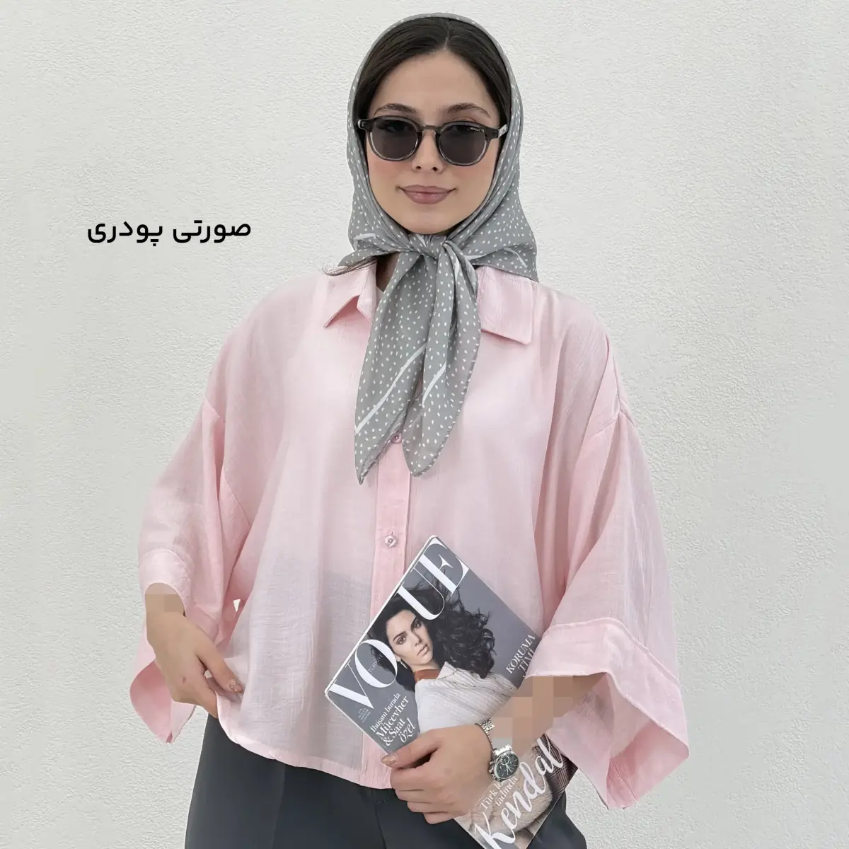 شومیز باکسی زنانه رنگی NR | آی بولک