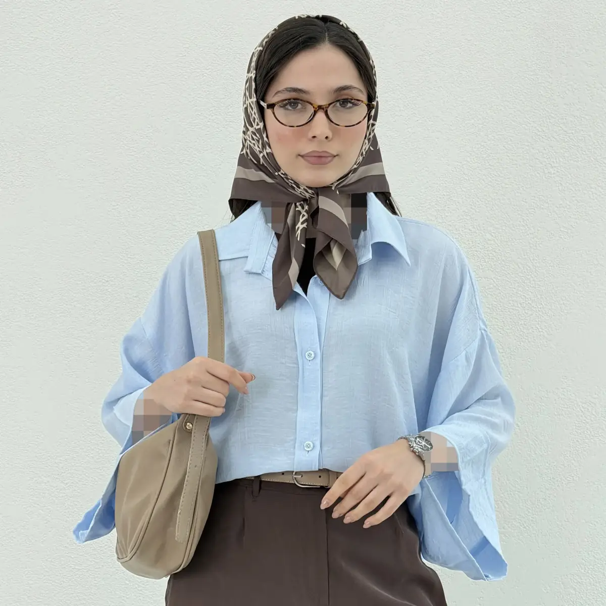 شومیز باکسی زنانه رنگی NR | آی بولک