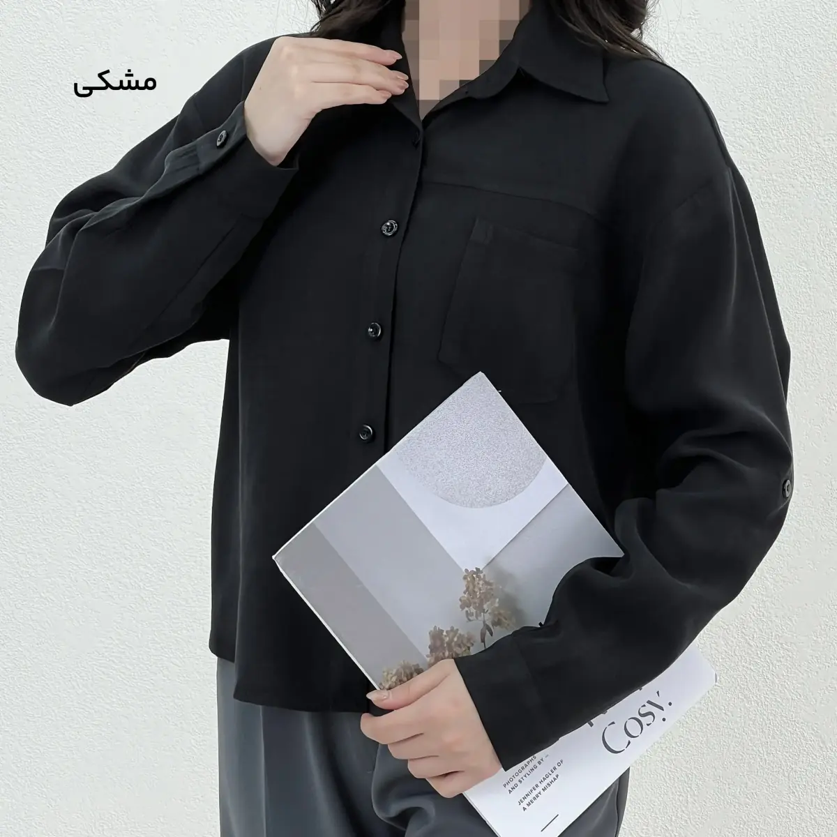 شومیز زنانه سیلک پشت باز | آی بولک