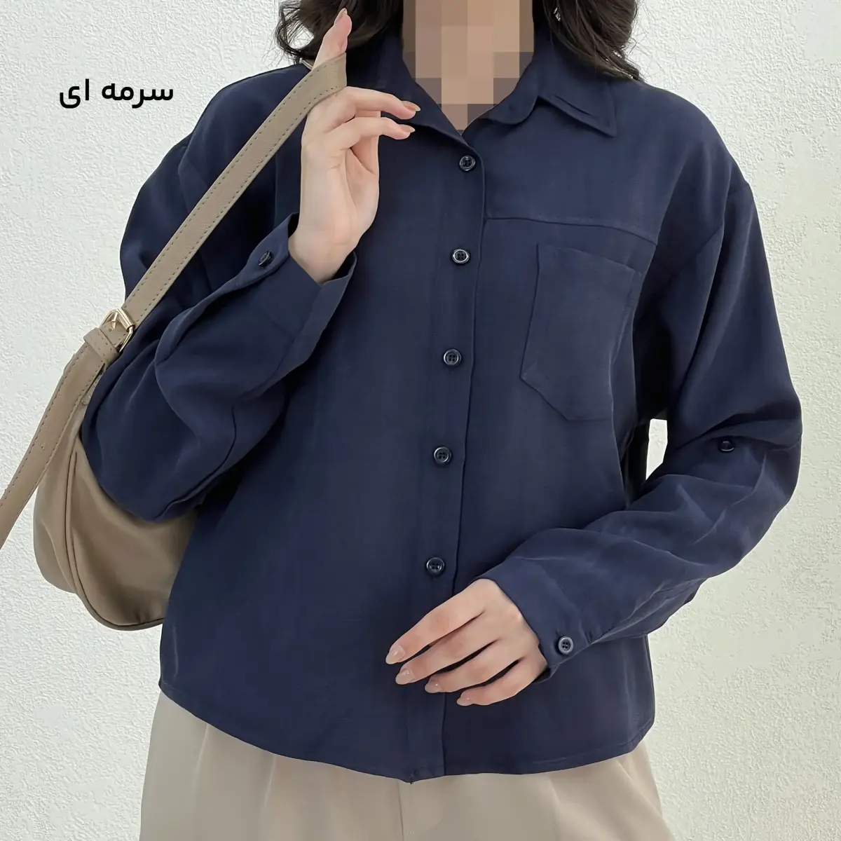 شومیز زنانه سیلک پشت باز | آی بولک