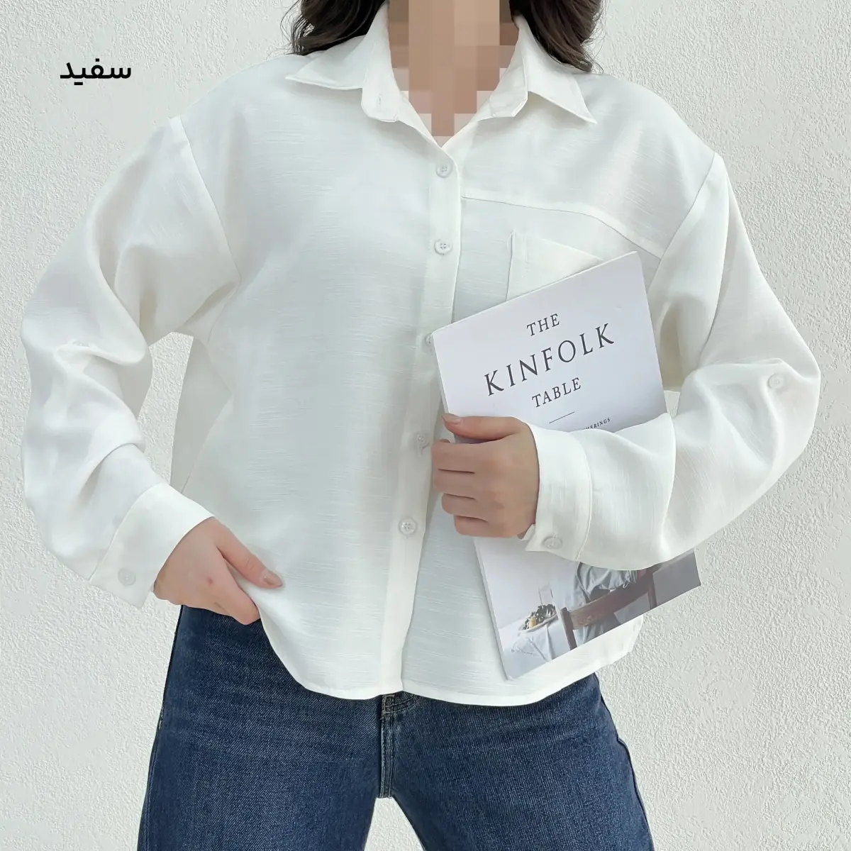 شومیز زنانه سیلک پشت باز | آی بولک