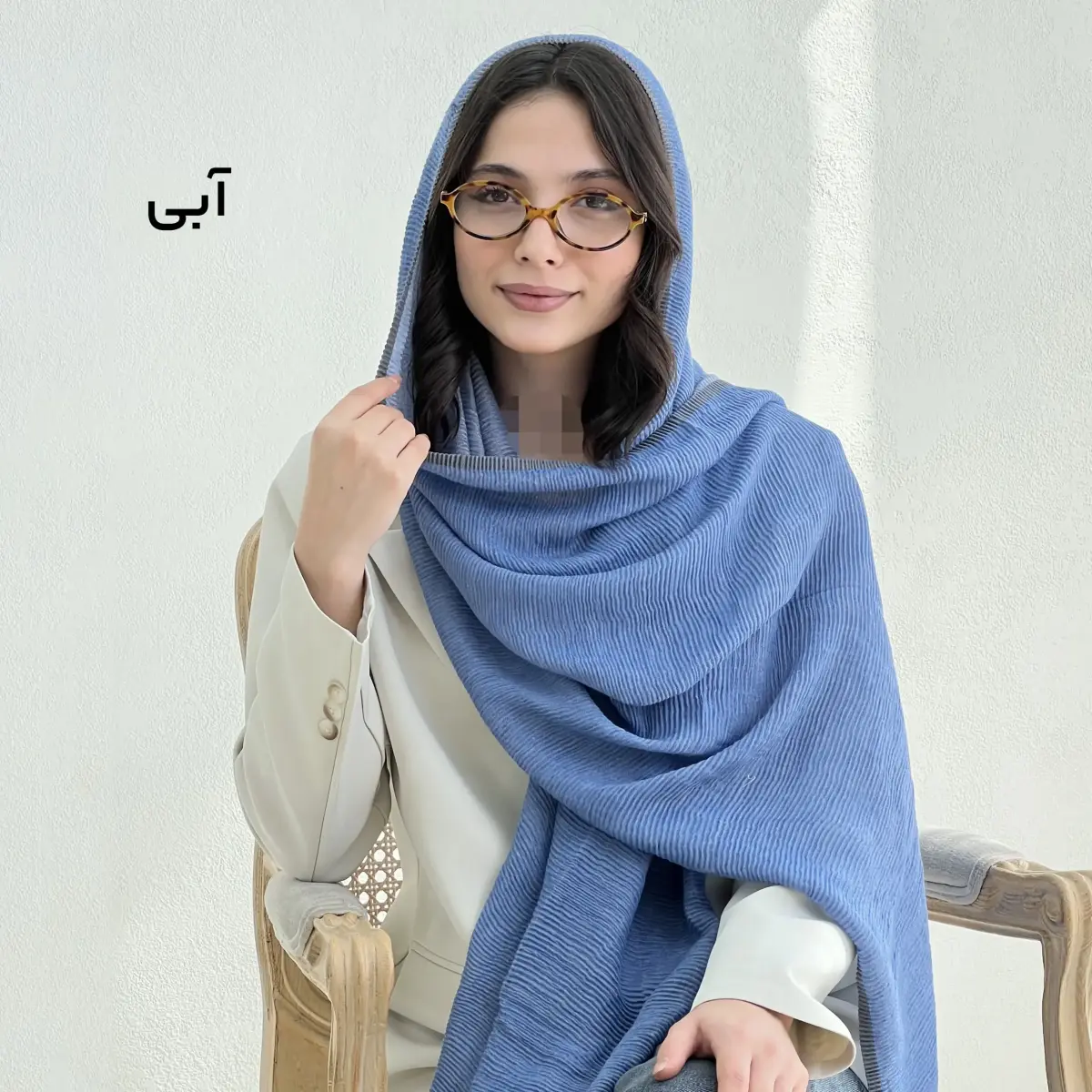 شال  زنانه پلیسه دورو | آی بولک