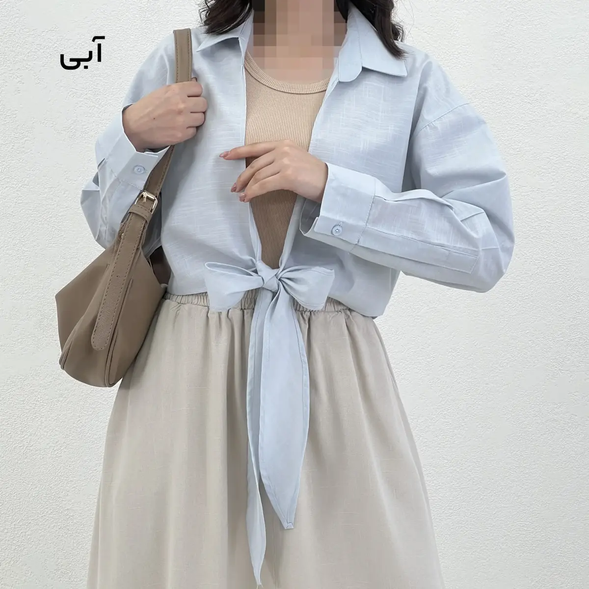 رویه جلو گره ای زنانه لینن | آی بولک