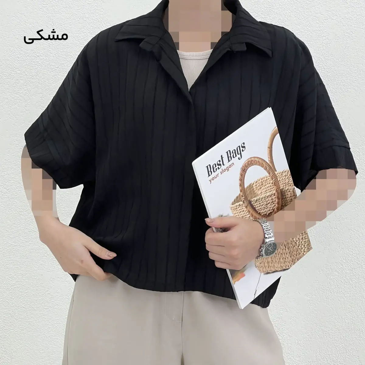 شومیز زنانه پری جلو بسته | آی بولک