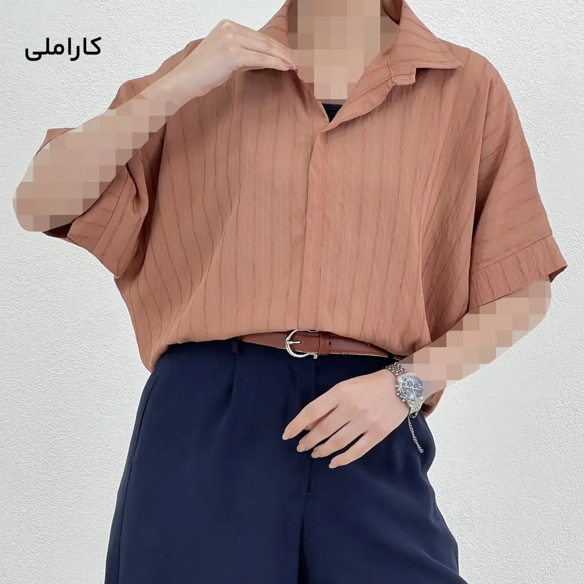 شومیز زنانه پری جلو بسته | آی بولک