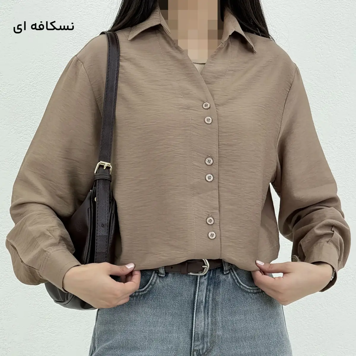 شومیز زنانه کرسپو دو دکمه | آی بولک