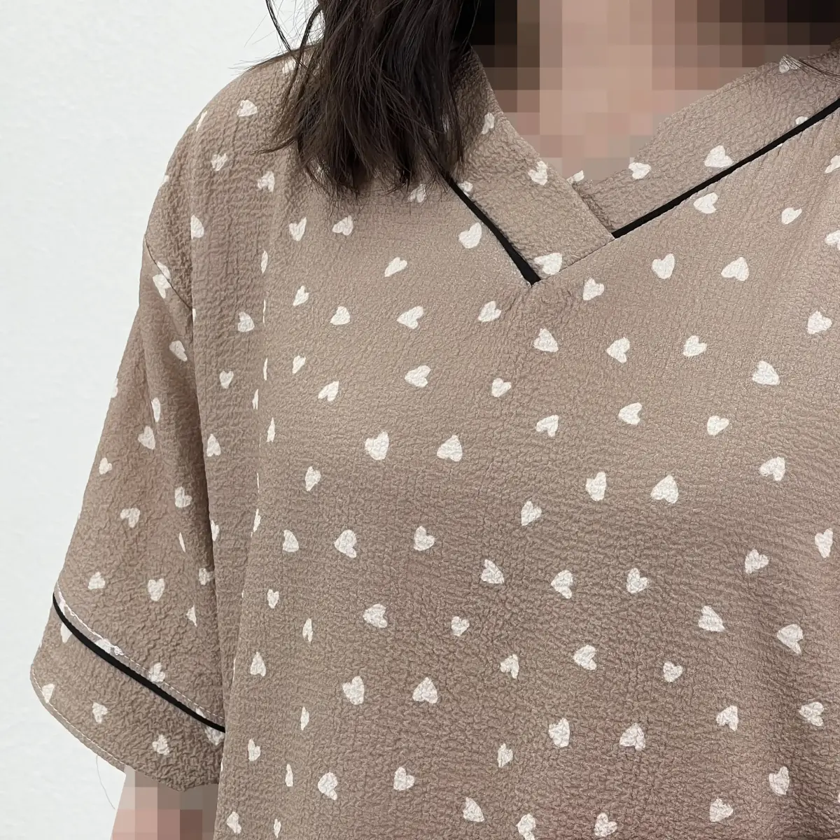 ست راحتی بلوز شلوار طرحدار | آی بولک
