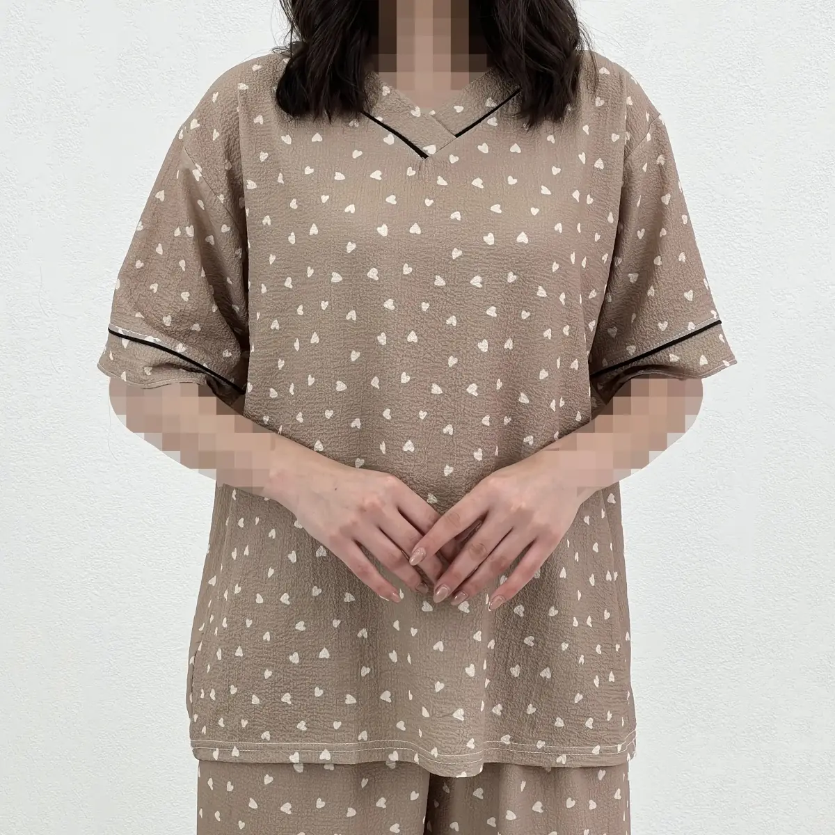 ست راحتی بلوز شلوار طرحدار | آی بولک