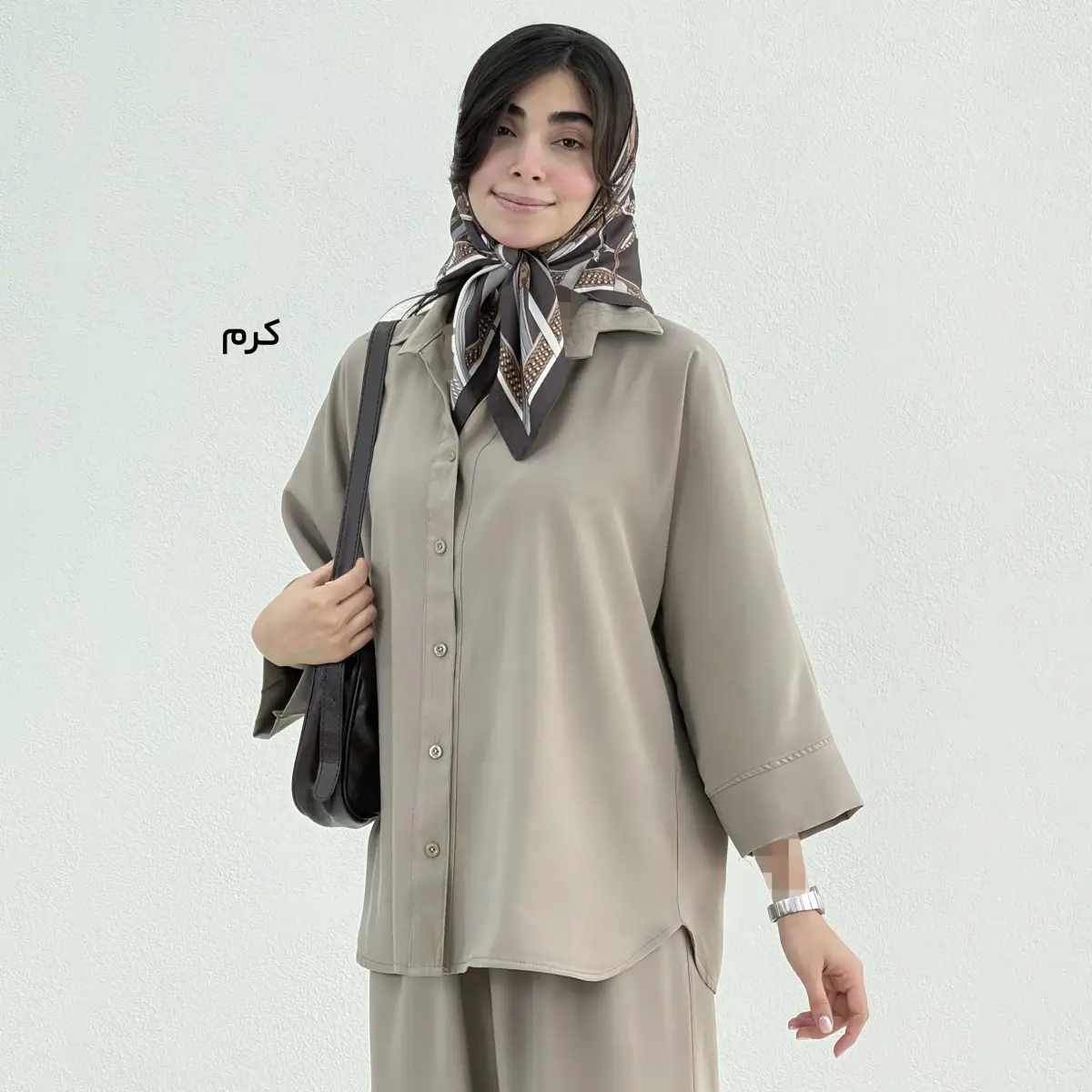 ست زنانه سیلک شومیز و شلوار | آی بولک