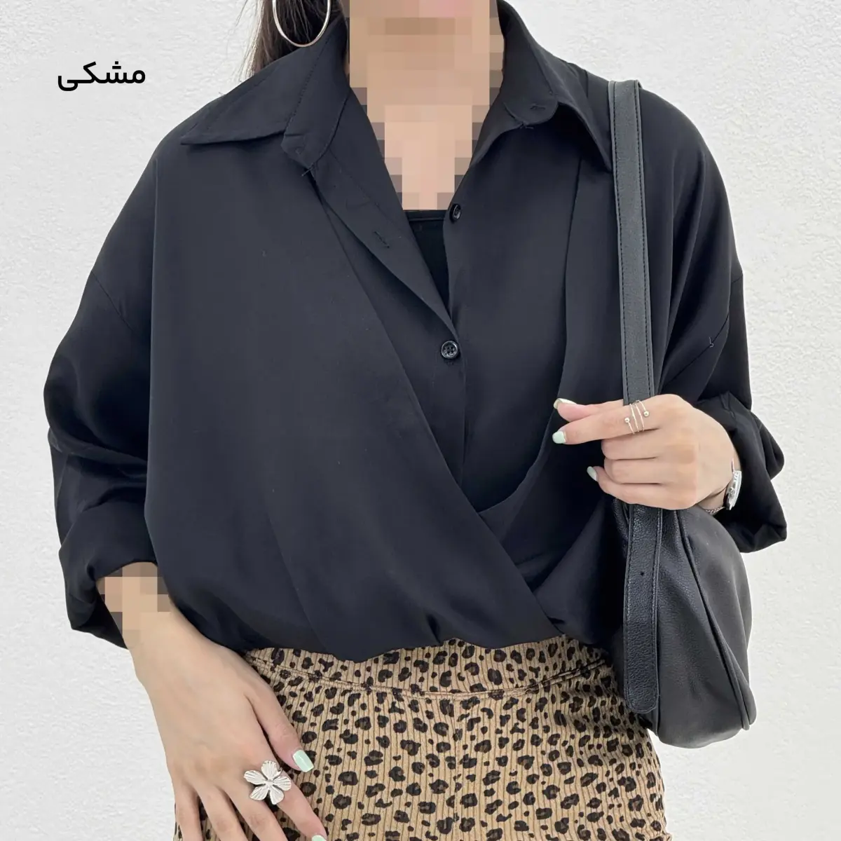 شومیز زنانه سیلک دو تیکه | آی بولک