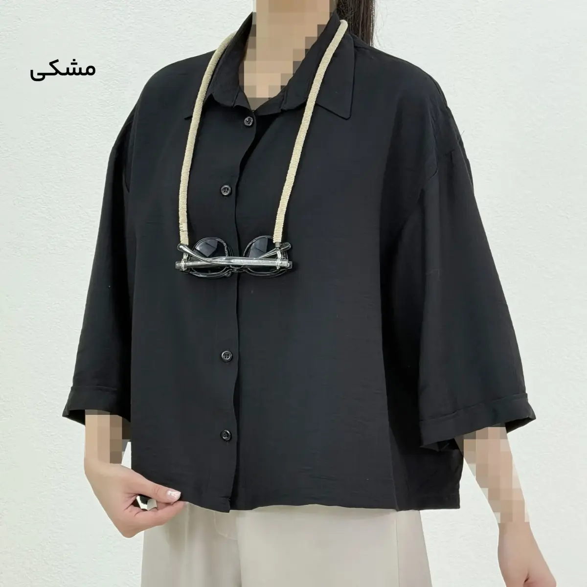شومیز زنانه باکسی دنیز | آی بولک