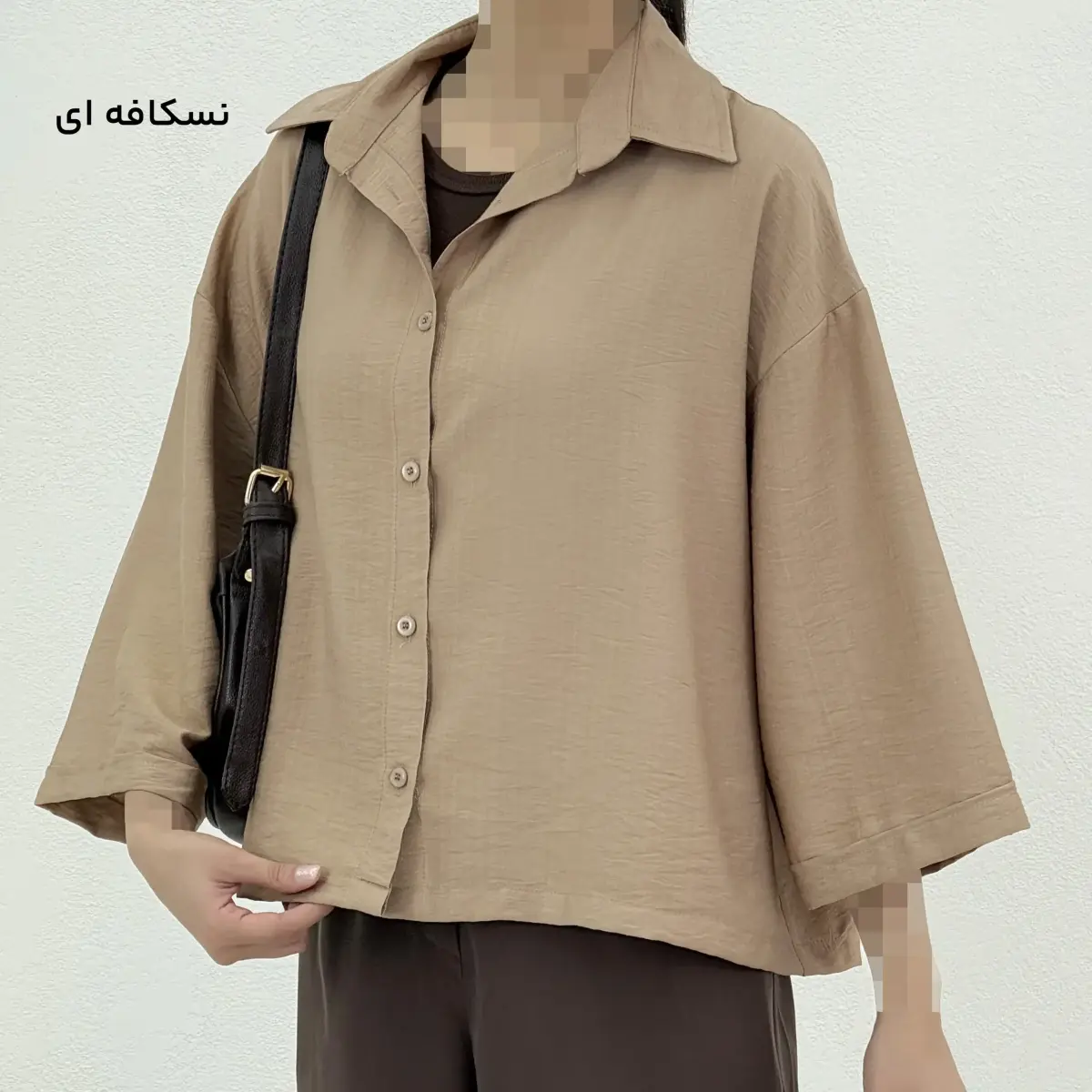 شومیز زنانه باکسی دنیز | آی بولک