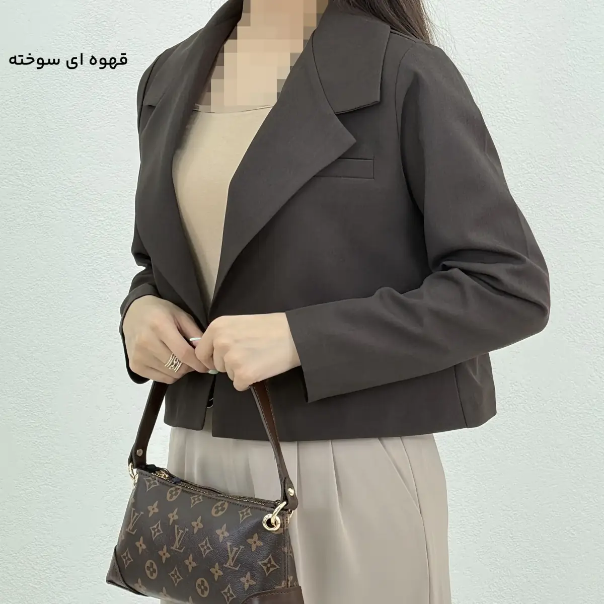کت زنانه کراپ ترندی | آی بولک