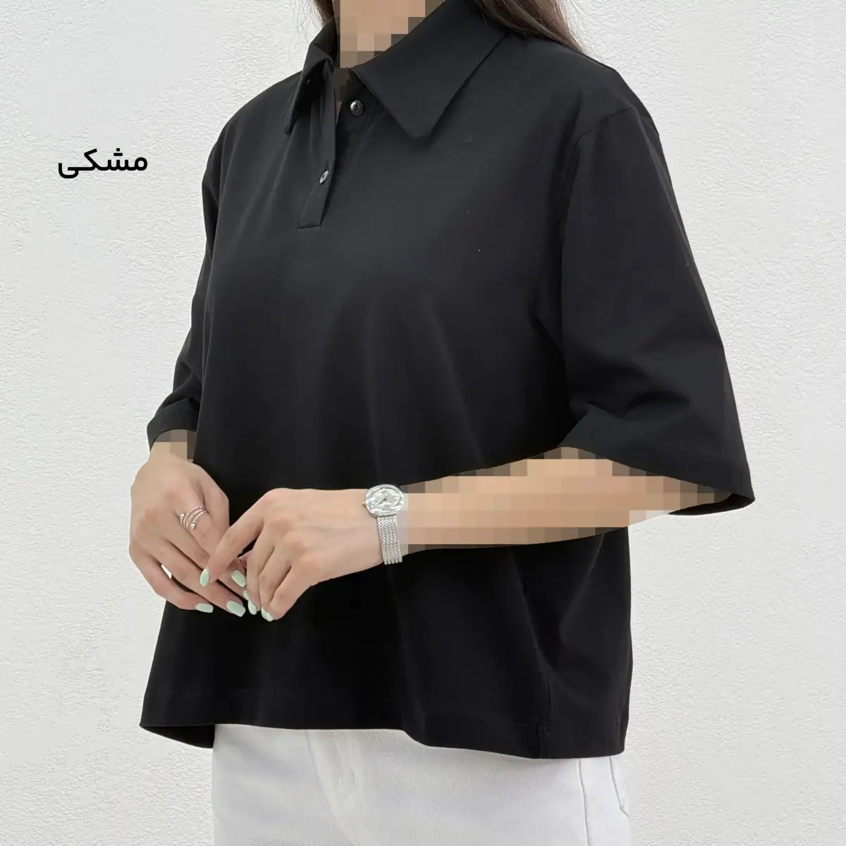 پولوشرت زنانه دو دکمه | آی بولک