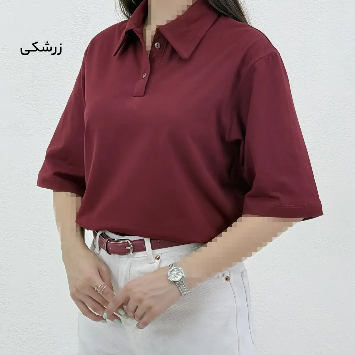 پولوشرت زنانه دو دکمه | آی بولک