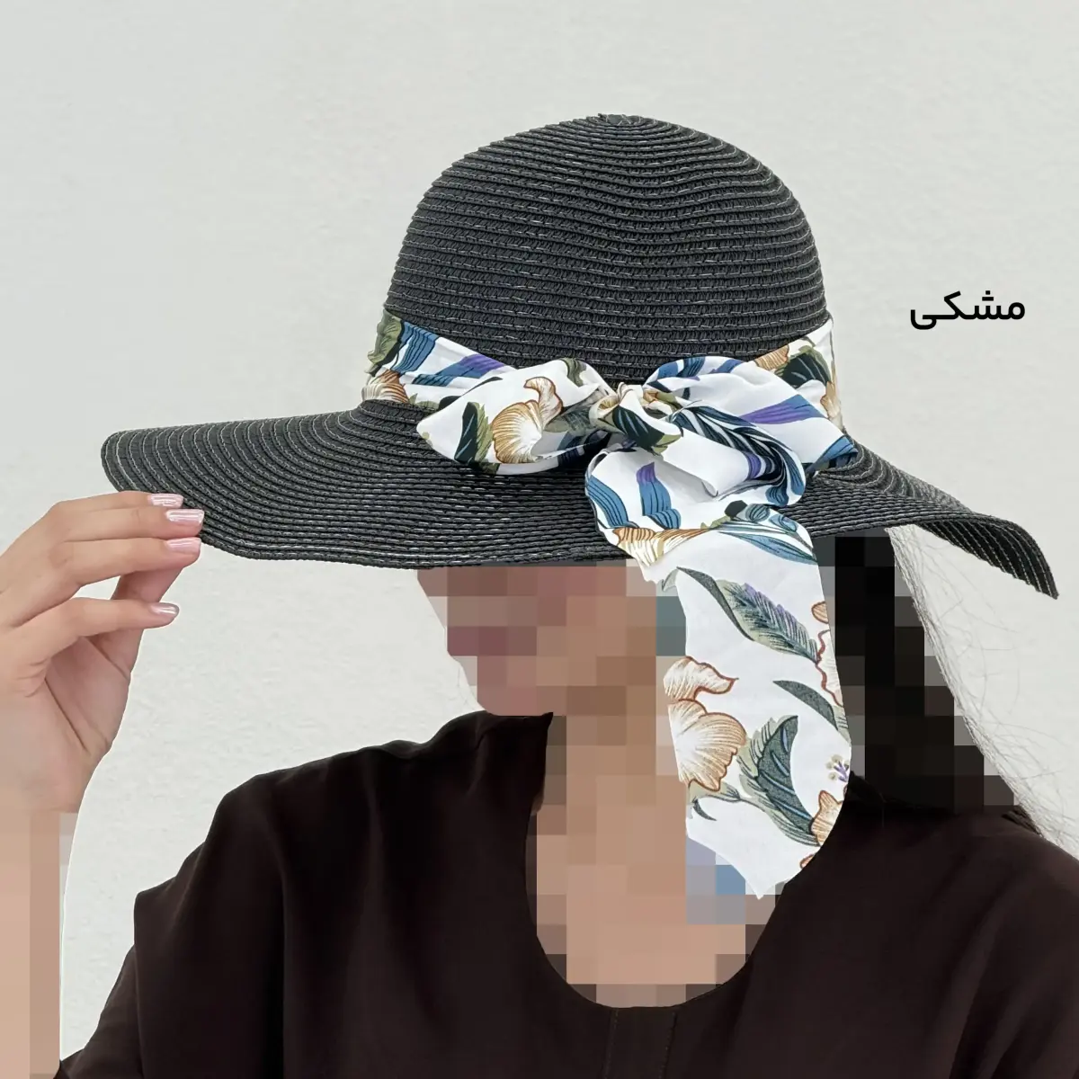کلاه حصیری زنانه ساحلی | آی بولک