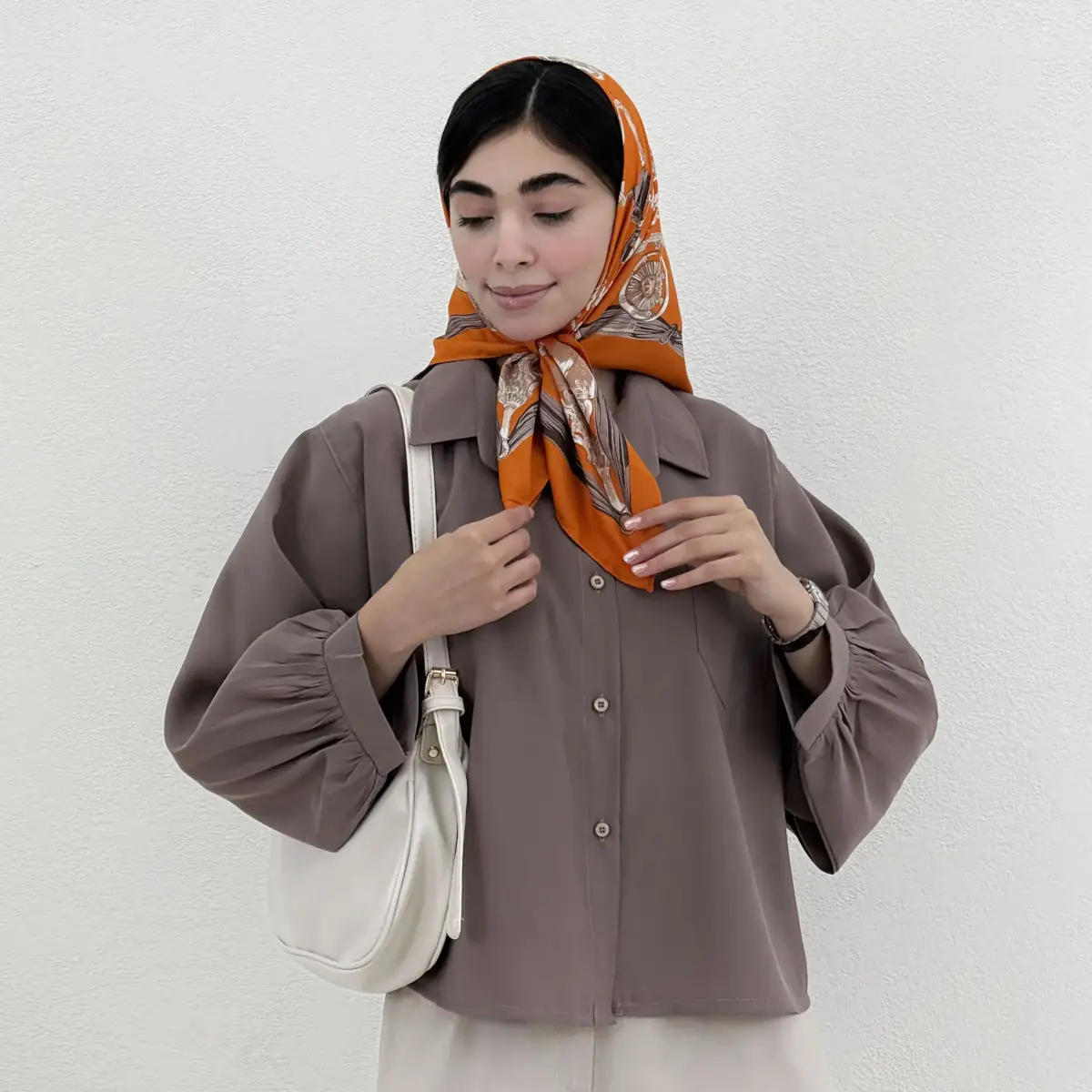 شومیز زنانه سیلک جلو جیب | آی بولک