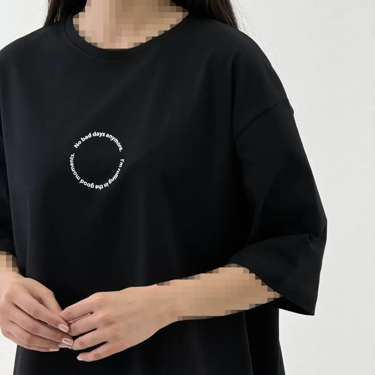 تیشرت زنانه باکسی good | آی بولک