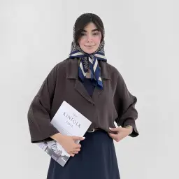 شومیز زنانه یقه شکاری سیلک | آی بولک