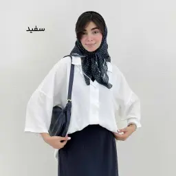 شومیز زنانه یقه شکاری سیلک | آی بولک