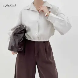 شومیز زنانه سیلک پایین کش | آی بولک