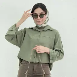 شومیز زنانه آستین دو دکمه| آی بولک