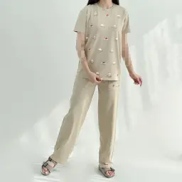ست زنانه تیشرت شلوار یوگا-پت | آی بولک