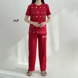 ست زنانه تیشرت شلوار پاپی‌لند | آی بولک