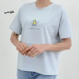 تیشرت زنانه نخ و پنبه گل | آی بولک