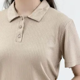 تیشرت زنانه  کبریتی کرکره ای | آی بولک