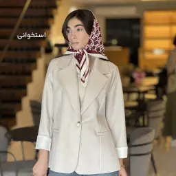 کت زنانه کرپ کجراه | آی بولک