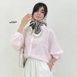 شومیز زنانه قواره دار یقه فرنچ پری | آی بولک