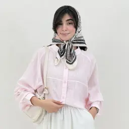 شومیز زنانه قواره دار یقه فرنچ پری | آی بولک