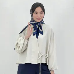 شومیز زنانه قواره دار سیلک بغل بندی | آی بولک
