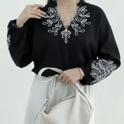 بلوز زنانه گلدوزی زارا | آی بولک