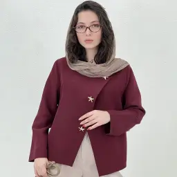کت زنانه کرپ ستاره | آی بولک