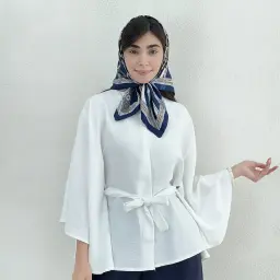 شومیز زنانه  سیلک یقه فرنچ | آی بولک