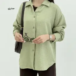 شومیز زنانه شانتون پشت دکمه | آی بولک