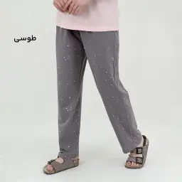 شلوار زنانه راحتی طرح ستاره | آی بولک