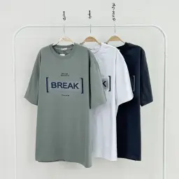 تیشرت مردانه یقه گرد BREAK | آی بولک