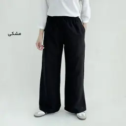 شلوار پارچه ای زنانه لینن کمرکش | آی بولک
